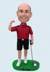 Personalized Bobbleheads Golf Player