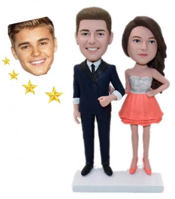 custom couple bobbleheads