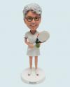 Custom Bobblehead Female Tennis Gift For Mother/Boss/Grilfriend