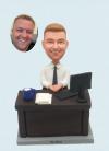 Custom bobblehead office man business man Best Boss's Day Ideas