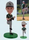Personalized Bobbleheads Baseball Pitcher