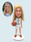 Custom Bobblehead Basketball Player for daughter (any team/logo)